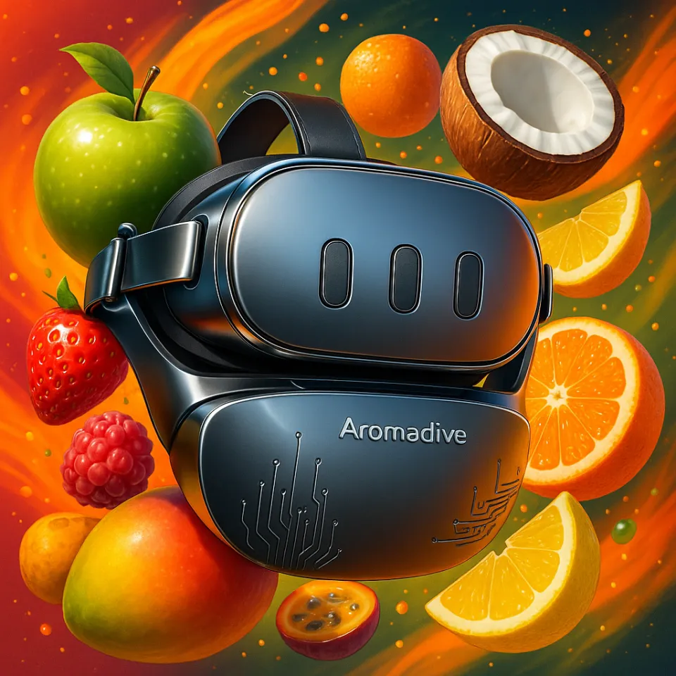 Aromadive - Expérience olfactive fruitée en réalité virtuelle avec AROMADIVE